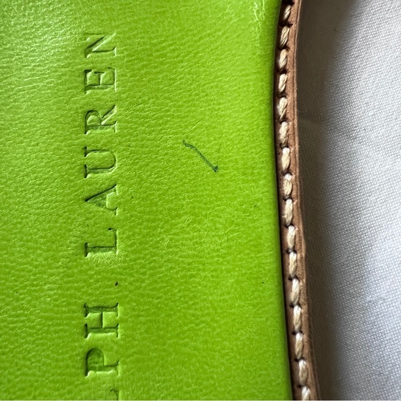 RALPH LAUREN Suede sandals. Sz 11B. NWOT. - Picture 3 of 6